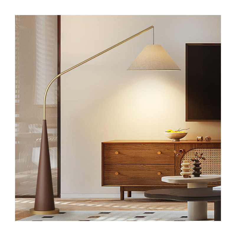 Amber Arc Floor Lamp